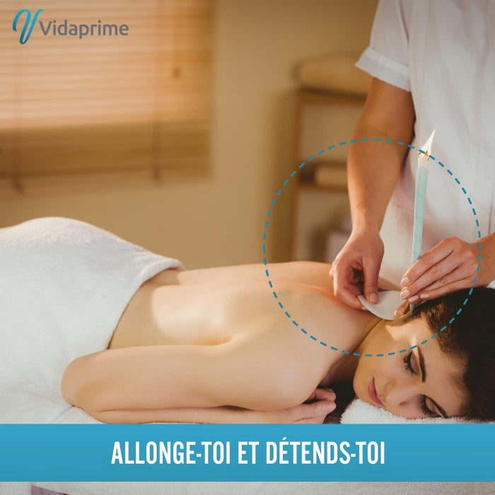 Bougies pour une Nettoyage Efficace et Sécurisé des Oreilles | 12 Cônes