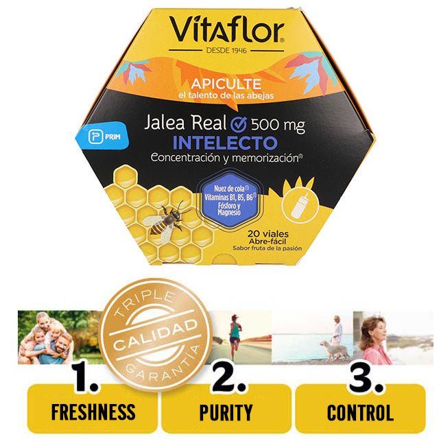 Vitaflor Gelée Royale | Intellect Mémoire et Concentration