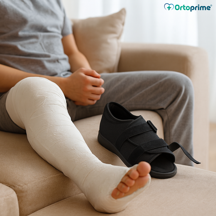 Chaussure Post-Opératoire Semelle Plate | Chaussure Bilatérale