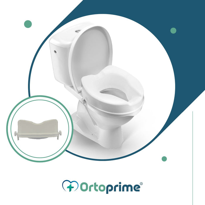 Rehausseur de WC sans Couvercle 6 cm | Universel