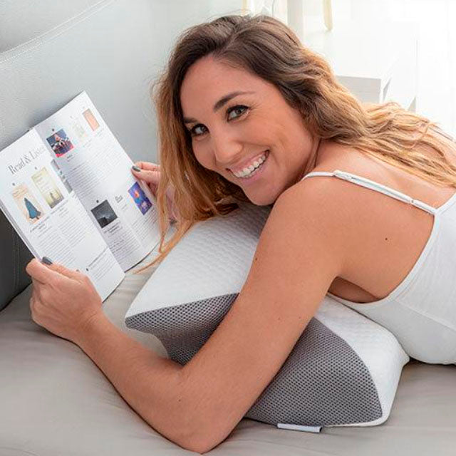 Findigit Oreiller cervical orthopédique ergonoique pour soulager la Findigit Oreiller cervical orthopédique ergonoique pour soulager la