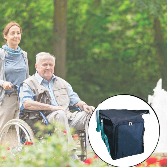 Sac Complémentaire pour Fauteuil Roulant | Bleu Marine