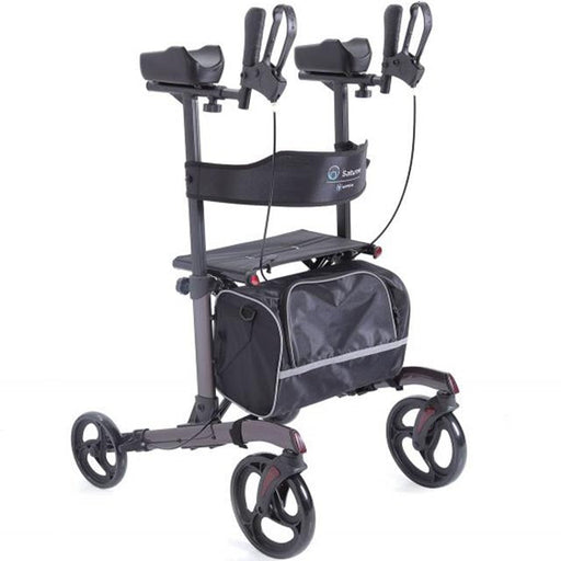 Obbocare Chariot Courses 4 Roues Avec Siège - Déambulateur Pliable Pour Personnes Âgées Gris Chariot Shopping 20l Obbocare Chariot Courses 4 Roues Avec Siège - Déambulateur Pliable Pour Personnes Âgées Gris Chariot Shopping 20l