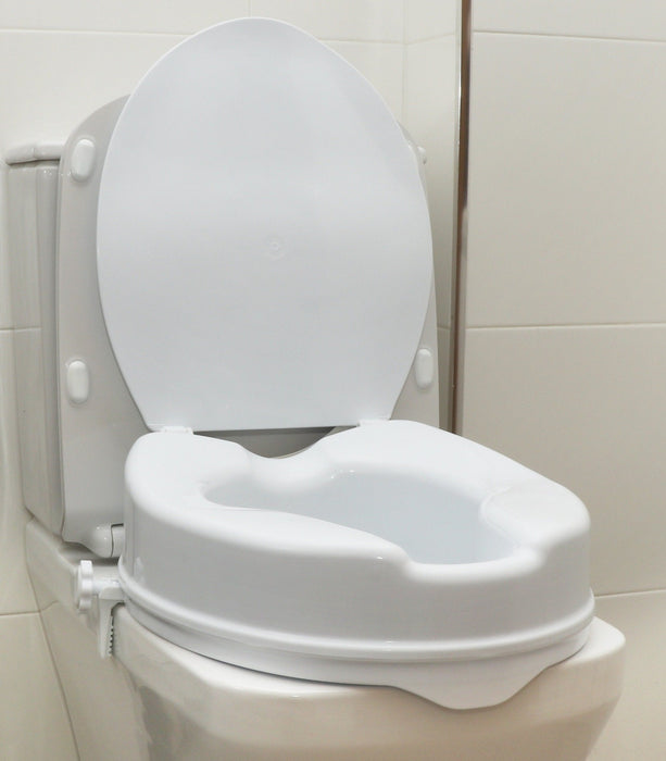 Rehausseur WC Avec Couvercle 6 cm | Universel