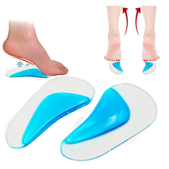 HENGBIRD 3 Paires Coussins Orteils Invisibles + Semelle Soutien Plantaire Offerte - Anti-Glisse Chaussures Trop Grandes